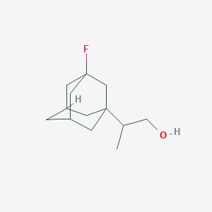 2-(3-Fluoro-1-adamantyl)propan-1-ol