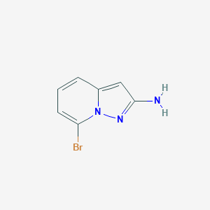 7-Bromopyrazolo[1,5-a]pyridin-2-amine