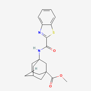 Methyl 3-(1,3-benzothiazole-2-amido)adamantane-1-carboxylate