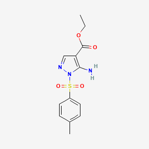 ethyl 5-amino-1-[(4-methylphenyl)sulfonyl]-1H-pyrazole-4-carboxylate