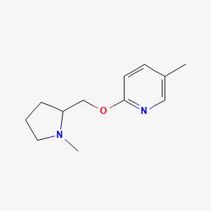 5-Methyl-2-[(1-methylpyrrolidin-2-yl)methoxy]pyridine