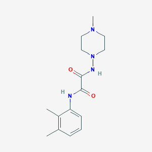 molecular formula C15H22N4O2 B2543514 N'-(2,3-dimethylphenyl)-N-(4-methylpiperazin-1-yl)ethanediamide CAS No. 903078-52-4