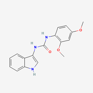 1-(2,4-dimethoxyphenyl)-3-(1H-indol-3-yl)urea