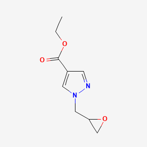 Ethyl 1-(oxiran-2-ylmethyl)-1H-pyrazole-4-carboxylate