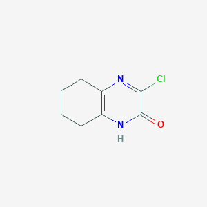 molecular formula C8H9ClN2O B2543685 3-Chloro-5,6,7,8-tetrahydro-1H-quinoxalin-2-one CAS No. 1934446-69-1
