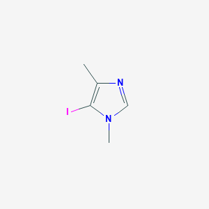 molecular formula C5H7IN2 B2543795 5-碘-1,4-二甲基-1H-咪唑 CAS No. 1036991-39-5