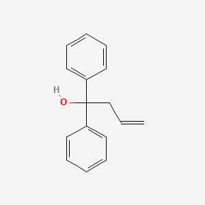 molecular formula C16H16O B2543809 1,1-二苯基-3-丁烯-1-醇 CAS No. 4165-79-1