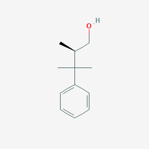 (2R)-2,3-Dimethyl-3-phenylbutan-1-ol