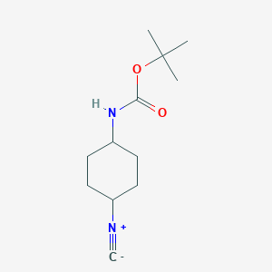 molecular formula C12H20N2O2 B2543879 4-(N-t-Butoxycarbonylamino)cyclohexylisocyanide CAS No. 2452098-06-3