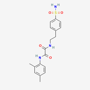 N1-(2,4-dimethylphenyl)-N2-(4-sulfamoylphenethyl)oxalamide