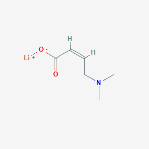 molecular formula C6H10LiNO2 B2543973 Lithium;(Z)-4-(dimethylamino)but-2-enoate CAS No. 2126190-26-7