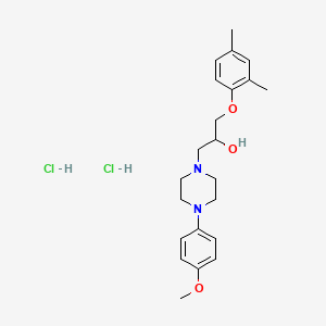 1-(2,4-dimethylphenoxy)-3-[4-(4-methoxyphenyl)piperazin-1-yl]propan-2-ol Dihydrochloride