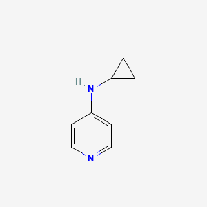 molecular formula C8H10N2 B2544114 N-cyclopropylpyridin-4-amine CAS No. 1036598-73-8