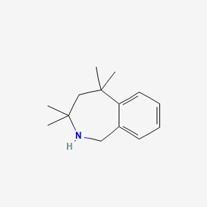 3,3,5,5-tetramethyl-2,3,4,5-tetrahydro-1H-2-benzazepine