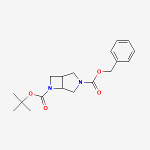 3-Benzyl 6-tert-butyl 3,6-diazabicyclo[3.2.0]heptane-3,6-dicarboxylate