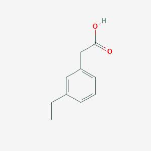 molecular formula C10H12O2 B2544245 2-(3-Ethylphenyl)acetic acid CAS No. 89723-25-1
