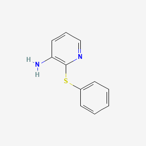 molecular formula C11H10N2S B2544247 2-(苯基硫基)吡啶-3-胺 CAS No. 94924-89-7