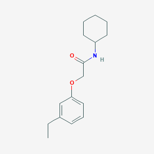 N-cyclohexyl-2-(3-ethylphenoxy)acetamide