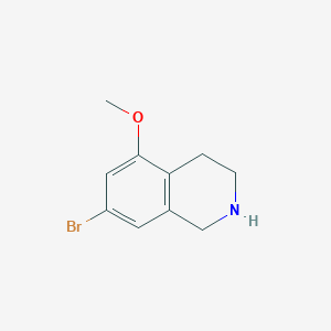 B2544476 7-Bromo-5-methoxy-1,2,3,4-tetrahydroisoquinoline CAS No. 1780417-55-1