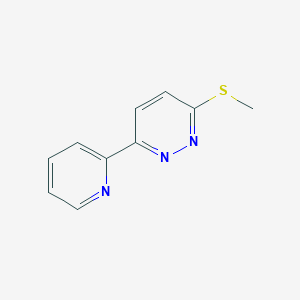 3-Methylsulfanyl-6-pyridin-2-ylpyridazine