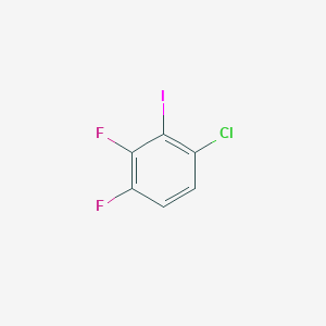 molecular formula C6H2ClF2I B2544610 2-Chloro-5,6-difluoroiodobenzene CAS No. 1208074-94-5