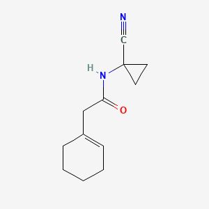 N-(1-cyanocyclopropyl)-2-(cyclohex-1-en-1-yl)acetamide