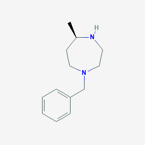 molecular formula C13H20N2 B2544774 (5R)-1-Benzyl-5-methyl-1,4-diazepane CAS No. 1620097-06-4