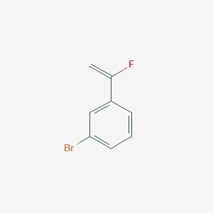 molecular formula C8H6BrF B2544792 1-Bromo-3-(1-fluoroethenyl)benzene CAS No. 2247105-48-0