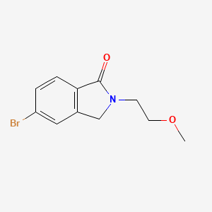 5-Bromo-2-(2-methoxyethyl)isoindolin-1-one