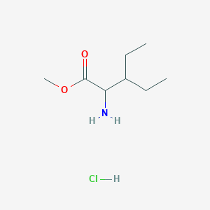Methyl 2-amino-3-ethylpentanoate hydrochloride