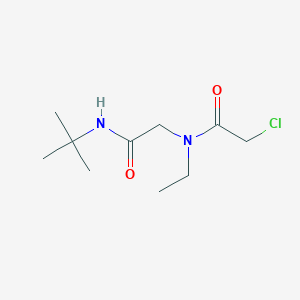 N-tert-butyl-2-(2-chloro-N-ethylacetamido)acetamide