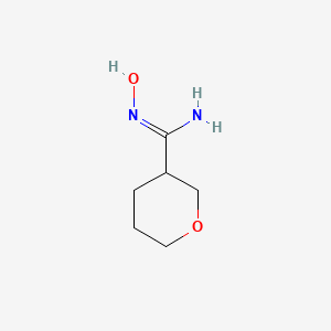 N'-hydroxyoxane-3-carboximidamide