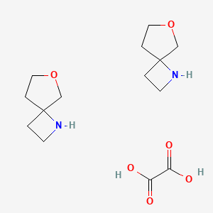 6-Oxa-1-azaspiro[3.4]octane hemioxalate