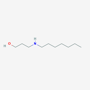 3-(Heptylamino)propan-1-ol