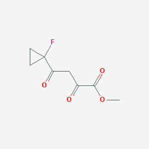 Methyl 4-(1-fluorocyclopropyl)-2,4-dioxobutanoate