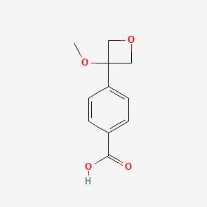 4-(3-Methoxyoxetan-3-yl)benzoic acid