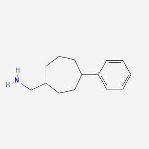 (4-Phenylcycloheptyl)methanamine
