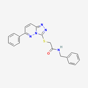 N-benzyl-2-((6-phenyl-[1,2,4]triazolo[4,3-b]pyridazin-3-yl)thio)acetamide