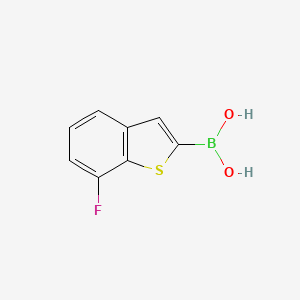 (7-Fluoro-1-benzothiophen-2-yl)boronic acid
