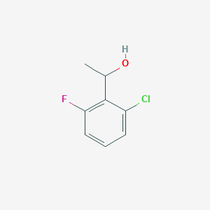 molecular formula C8H8ClFO B2545166 1-(2-Chloro-6-fluorophenyl)ethan-1-ol CAS No. 87327-70-6