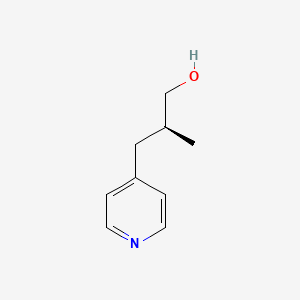(2S)-2-methyl-3-pyridin-4-ylpropan-1-ol