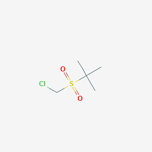 molecular formula C5H11ClO2S B2545277 叔丁基氯甲磺酸酯 CAS No. 24824-96-2