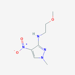 N-(2-Methoxyethyl)-1-methyl-4-nitro-1H-pyrazol-3-amine