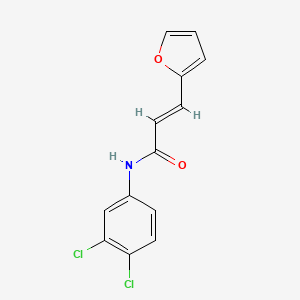 (2E)-N-(3,4-dichlorophenyl)-3-(furan-2-yl)prop-2-enamide