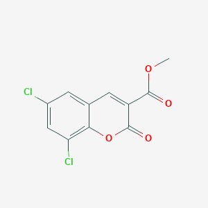 methyl 6,8-dichloro-2-oxo-2H-chromene-3-carboxylate