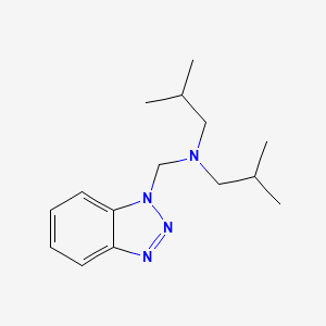 (1H-1,2,3-Benzotriazol-1-ylmethyl)bis(2-methylpropyl)amine