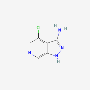 4-chloro-1H-pyrazolo[3,4-c]pyridin-3-amine