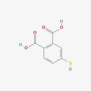 molecular formula C8H6O4S B2545516 4-巯基邻苯二甲酸 CAS No. 82520-79-4