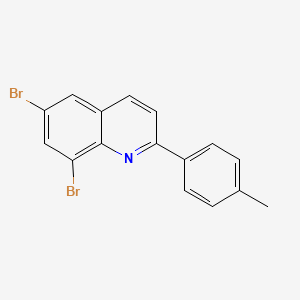 6,8-Dibromo-2-(4-methylphenyl)quinoline