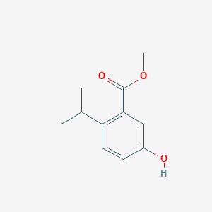 molecular formula C11H14O3 B2545675 Methyl 5-hydroxy-2-propan-2-ylbenzoate CAS No. 2416231-00-8